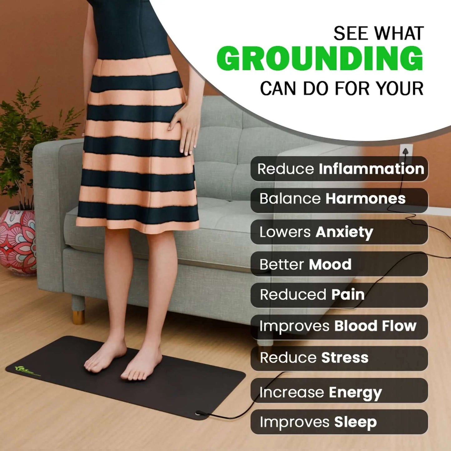 Universal Grounding Mat Kit